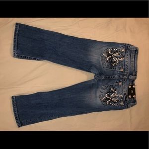 size 14 Miss me capris